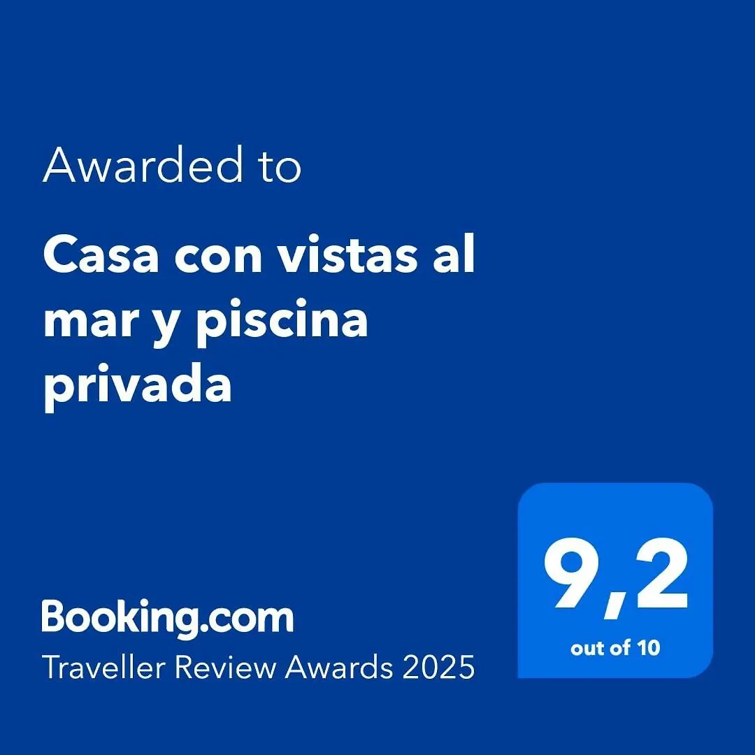 بيت للعطل فيلا Casa Con Vistas Al Mar Y Piscina Privada يوريت دي مار